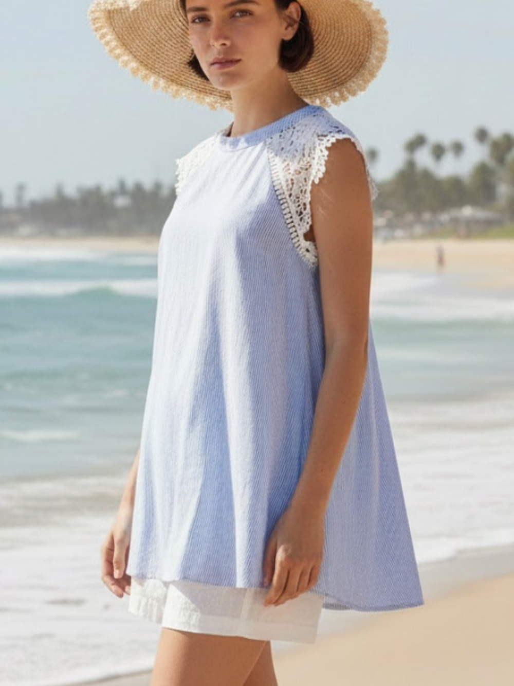 Andree by Unit Soft Blue Tunic